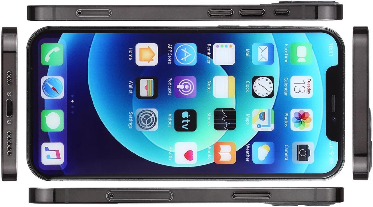 Alt view image 4 of 6 - Non-Working Dummy Fake Color Screen iPhone 12 Pro Max  Display Model   (6.7 inch) (Grey)