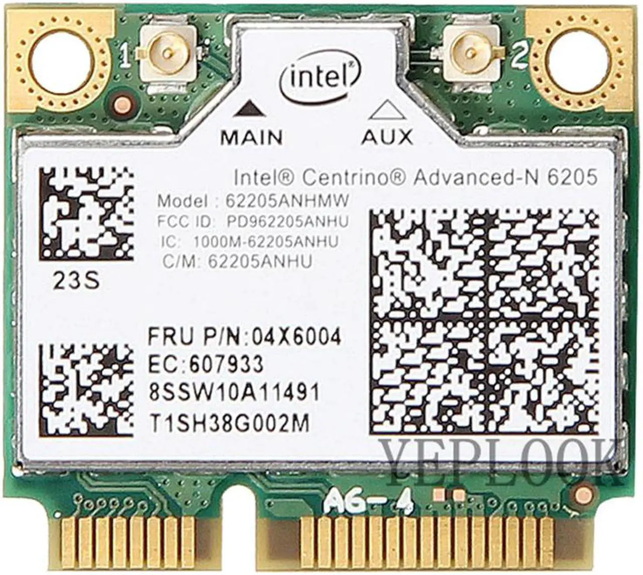 Main image of 6205 6205AN 62205ANHMW Advanced-N 300M Dual Band 2.4G 5G WiFi Wireless Network Card for X220 X220I X220T X230 X230I X230T
