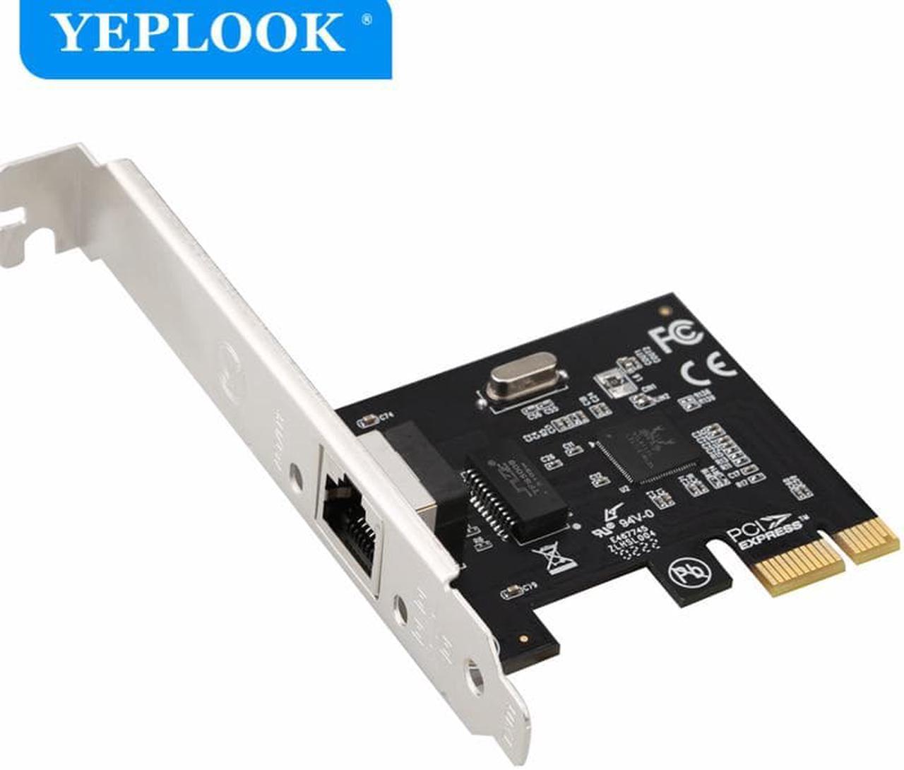 PCIe 1X 1G Lan Card RJ45 10/100/1000M Gigabit Ethernet Network Card Chipset Realtek8111L For Desktop PC Computer