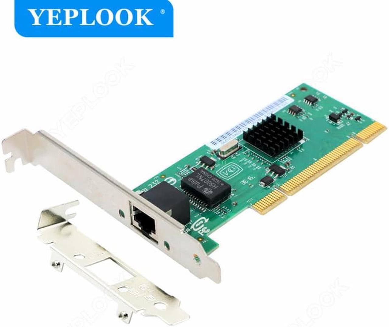 PCI 10/100/1000Mbps RJ45 Gigabit Network Card Diskless Fast Ethernet Adapter Controller Lan Card 8390MT Intel 82540 Chipset