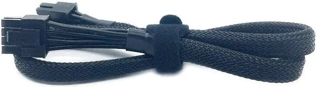 Alt view image 5 of 6 - PSU 8Pin to PCIe 6+2Pin GPU VGA Power Cable Sleeved Net for CORSAIR CX430M CX500M CX600M CX750M 80Plus Bronze Modular Power Unit