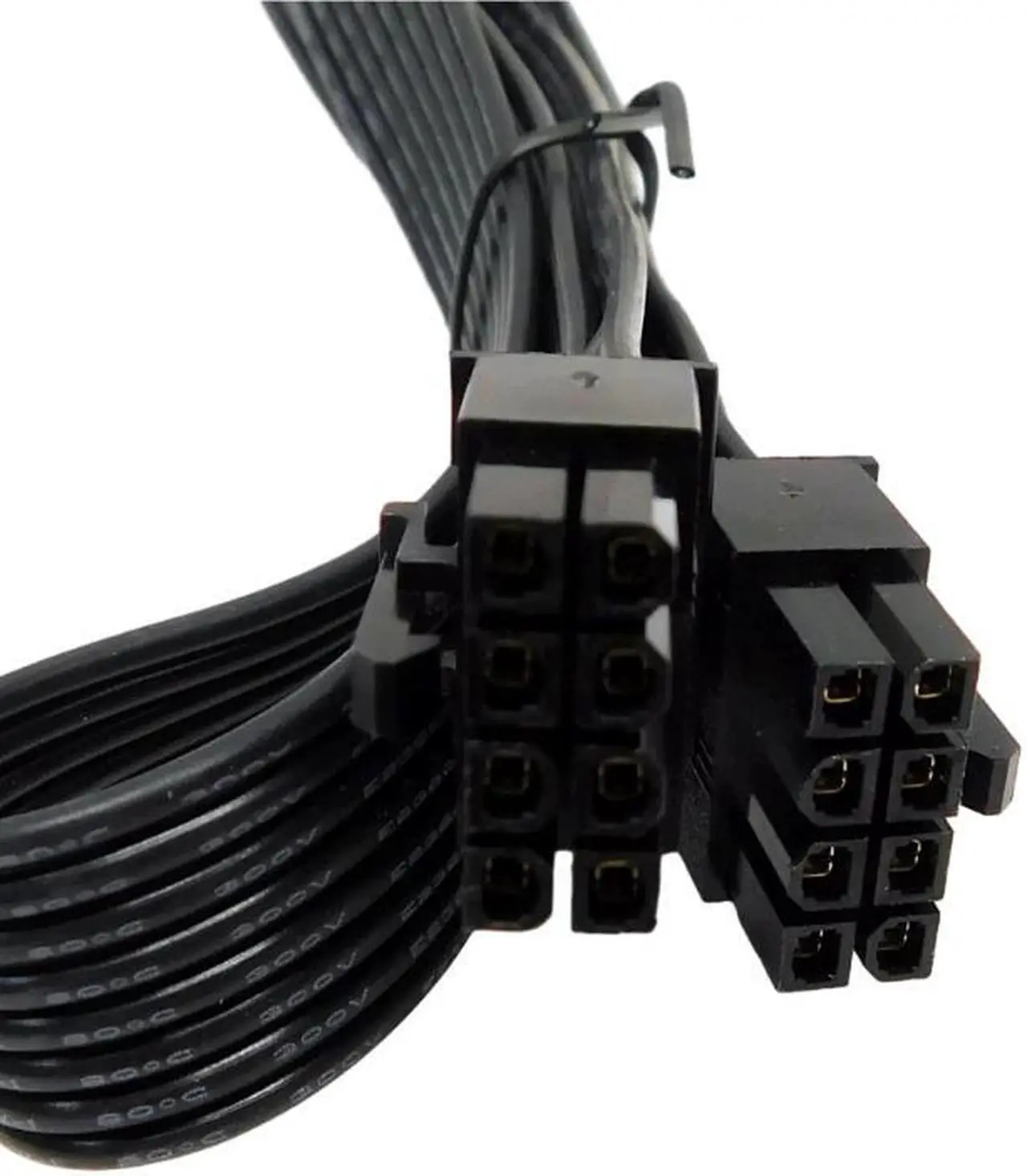 Alt view image 5 of 5 - Original Seasonic CPU Modular Power Cable 8Pin to 4+4Pin 12V Flat Wire for PRIME PX-1600, PX-1300, PX-1200, PX-1000 Platinum PSU