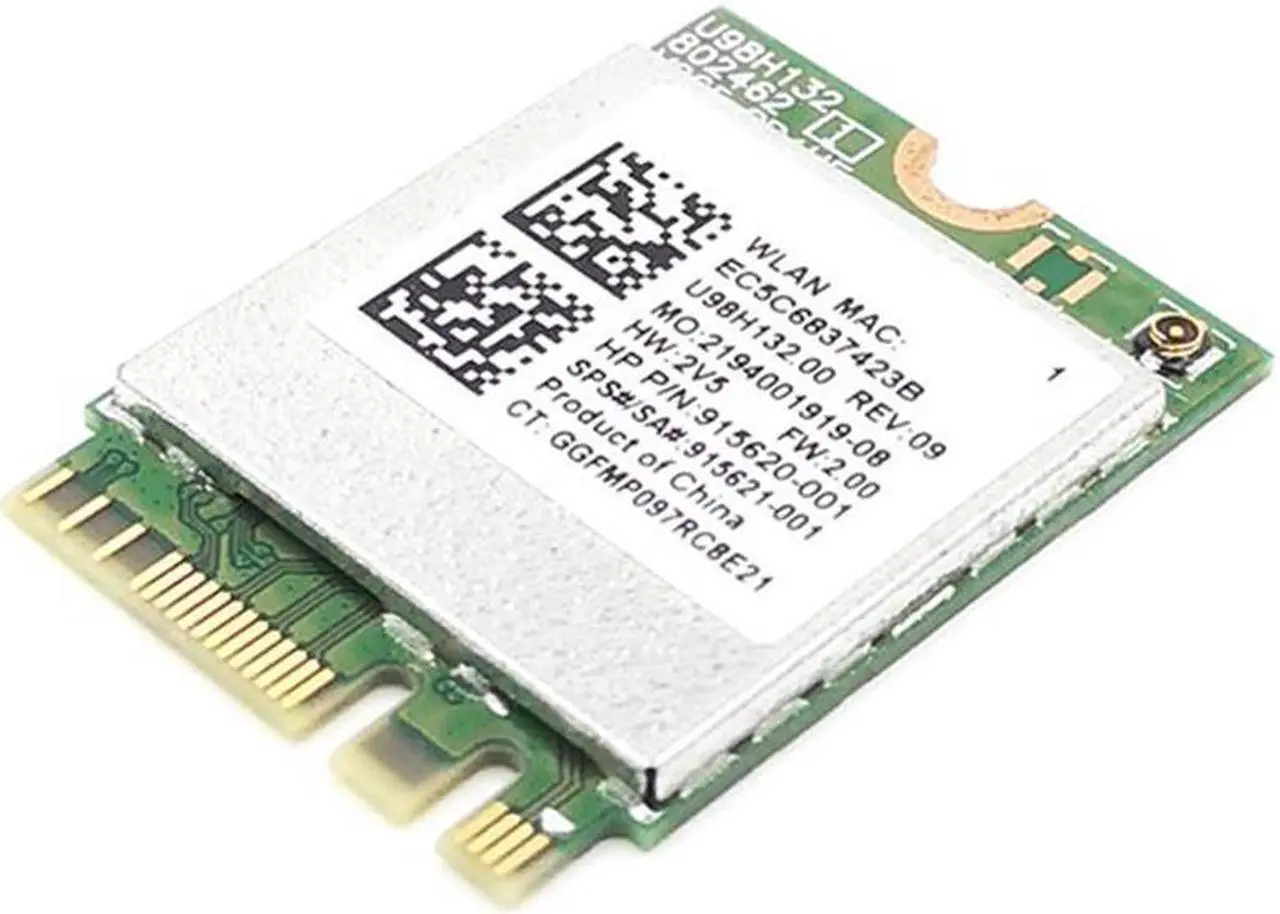 Alt view image 4 of 5 - New RTL8821CE 433Mbps Dual Band 2.4G/5G WiFi+BT4.2 802.11AC 1X1 SPS 915621-001 for HP ProBook 430 440 450 455 470 640 650 G4 G5