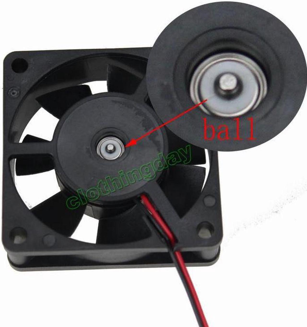 Dual Ball Bearing 12V 6cm 60mm 60x60x20mm Brushless fan Cooling Cooler Fan 2pin