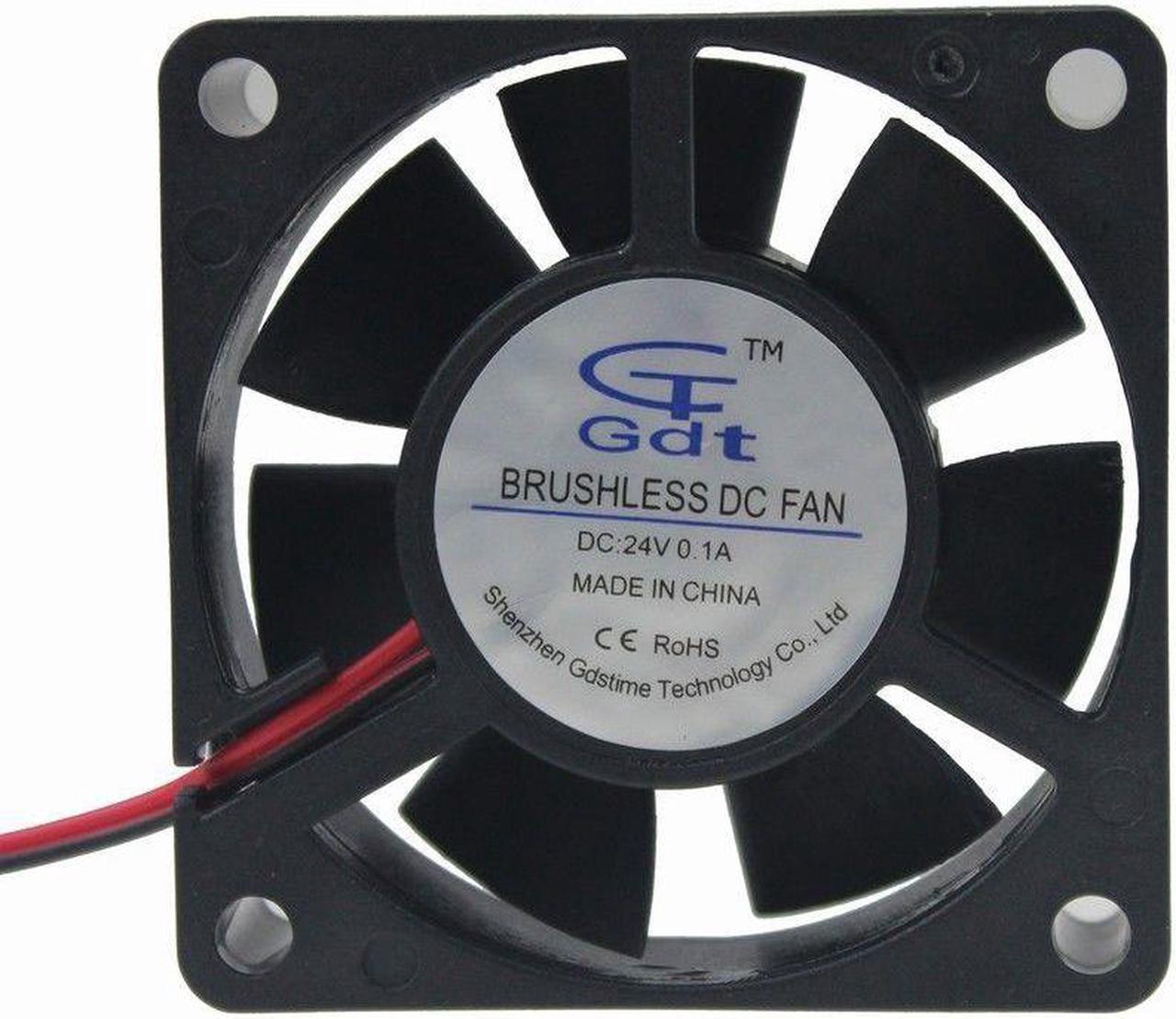 24V 60x60x20mm Brushless fan Cooling Cooler Fan 2pin