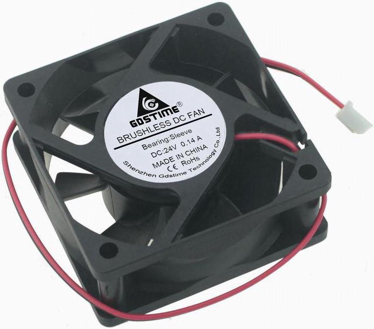 24V 6cm 6025s 60mm 60x60x25mm 2pin Brushless fan cooling cooler fan