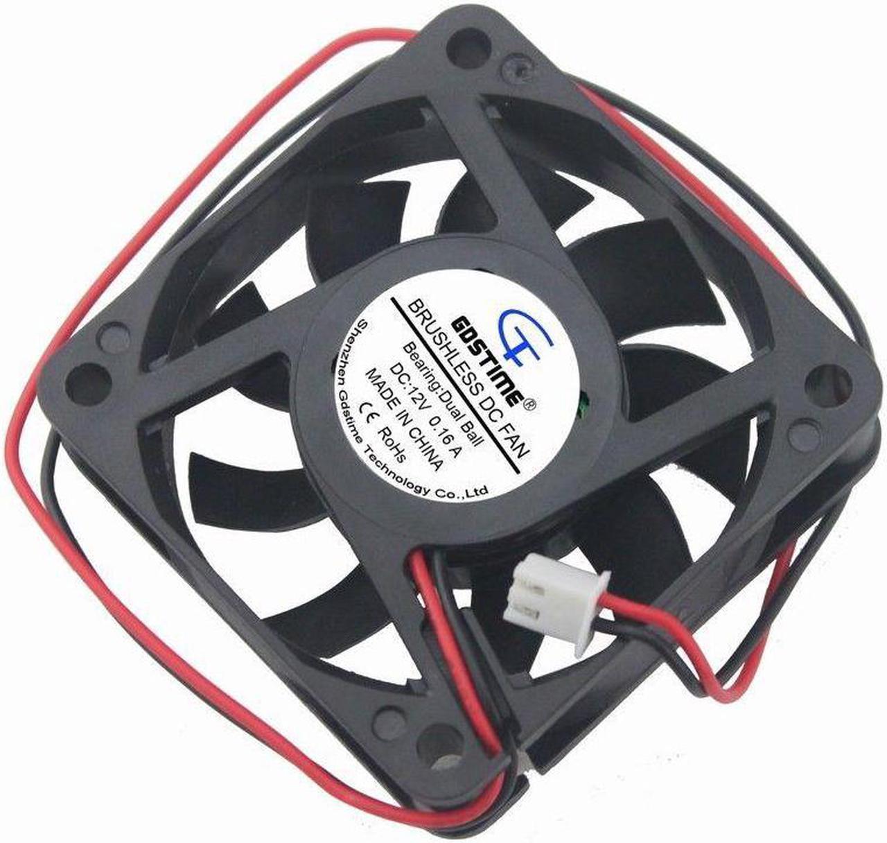 12V Ball Bearing 6cm 60mm 60x60x15mm Brushless fan Cooling Cooler Fan 2pin