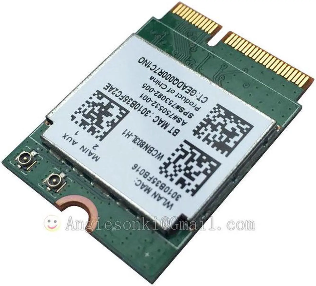 Alt view image 3 of 4 - Realtek RTL8723BE WiFi +Bluetooth Wireless LAN Card 753082-005 for  HP Stream 11