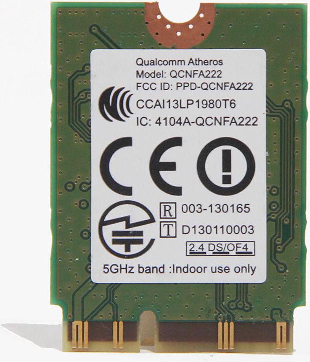 Atheros QCNFA222 AR5BWB222 2.4GHz/5GHz 802.11abgn WiFi Bluetooth 4.0 Wlan Card