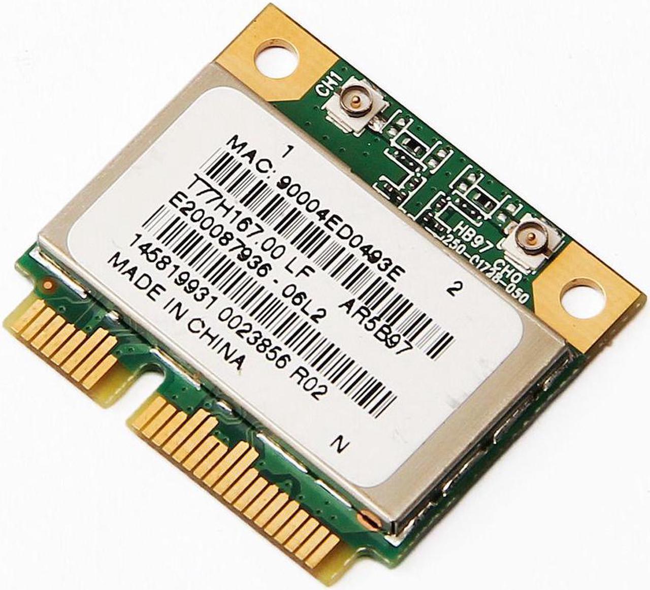 Alt view image 3 of 6 - Atheros AR9287 AR5B97 Wireless BGN 300 Mbps 802.11 b/g/n Half PCI-E Wifi Card