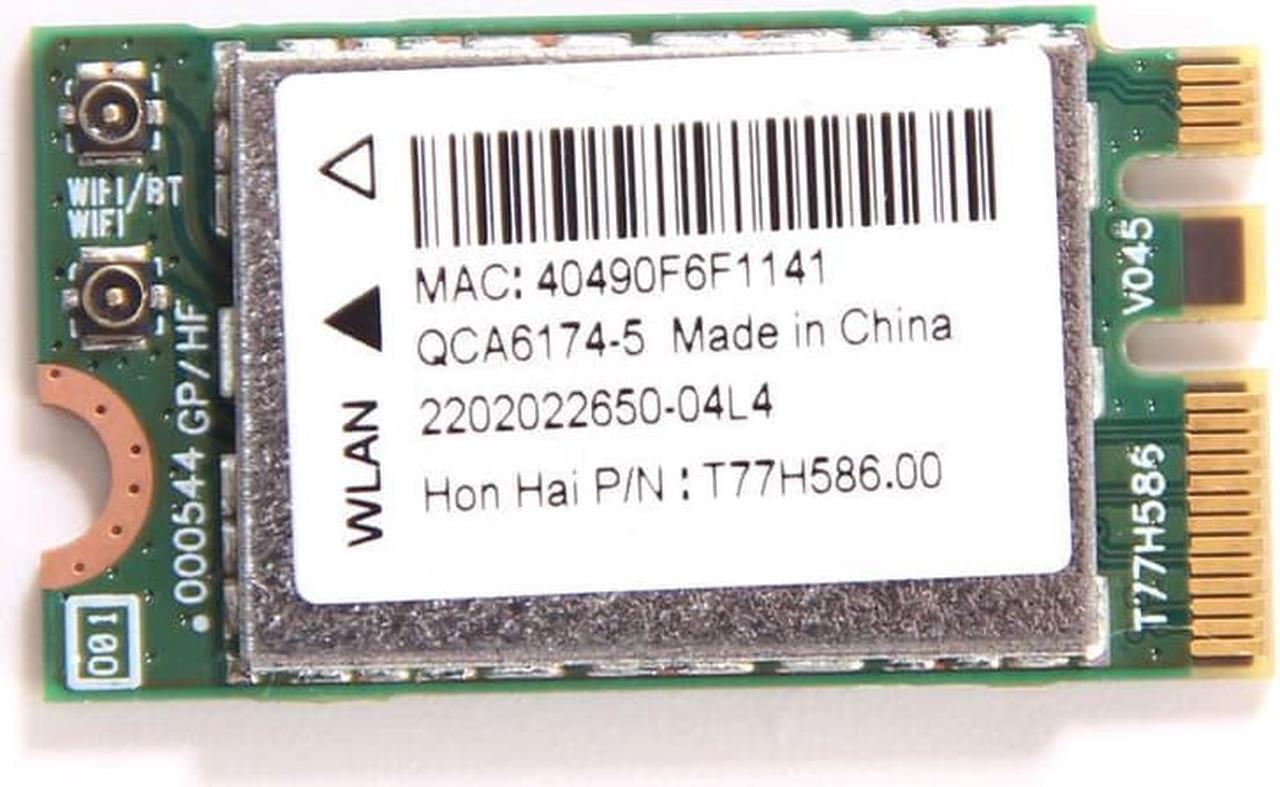 Alt view image 7 of 7 - Athenros QCNFA34AC 433Mbps 802.11AC Dual Band 2.4Ghz/5Ghz WiFi+BT 4.0 NGFF Card