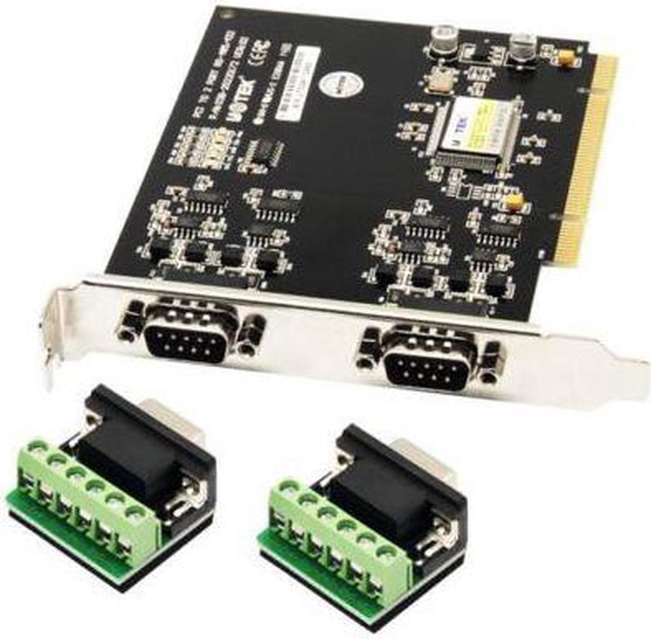 PCI serial card PCI TO 2 Port RS485 RS422 COM Serial Port adapter converter card