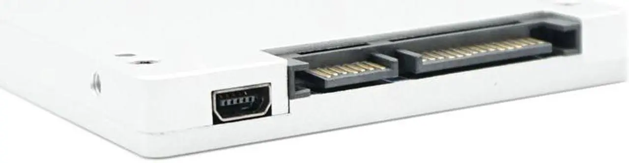 Alt view image 4 of 5 - Dual mSATA RAID to 22pin SATA Adapter 2.5 inch SATA 3.0 Enclosure USB3.0 to 2 MSATA SATA 3 RAID 0/1