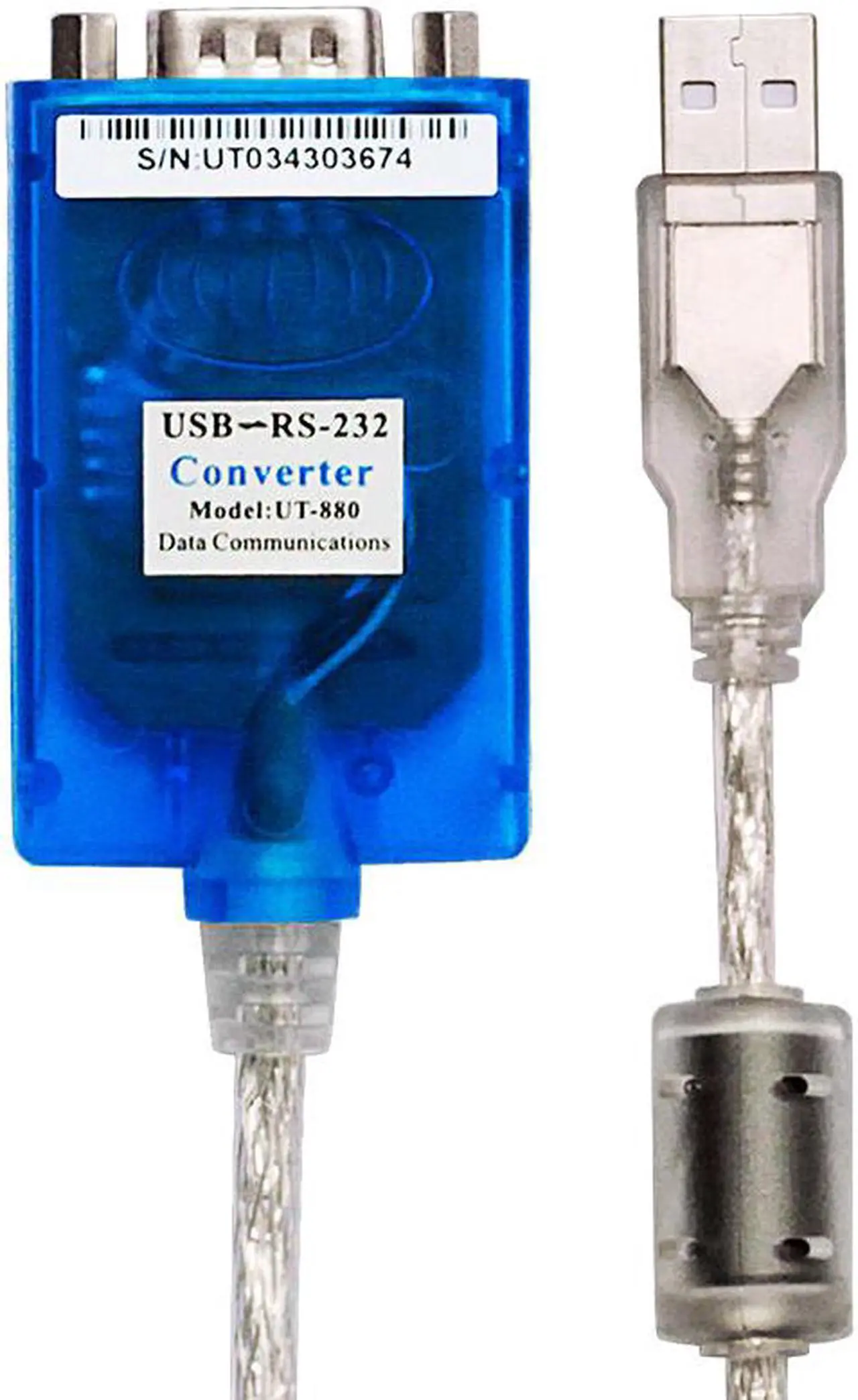 Main image of 1pcs/lot USB to RS232 serial 9-pin serial cable DB9 USB industrial grade serial line support Win10 Win8 Mac Os FTDI Ft232 Chip
