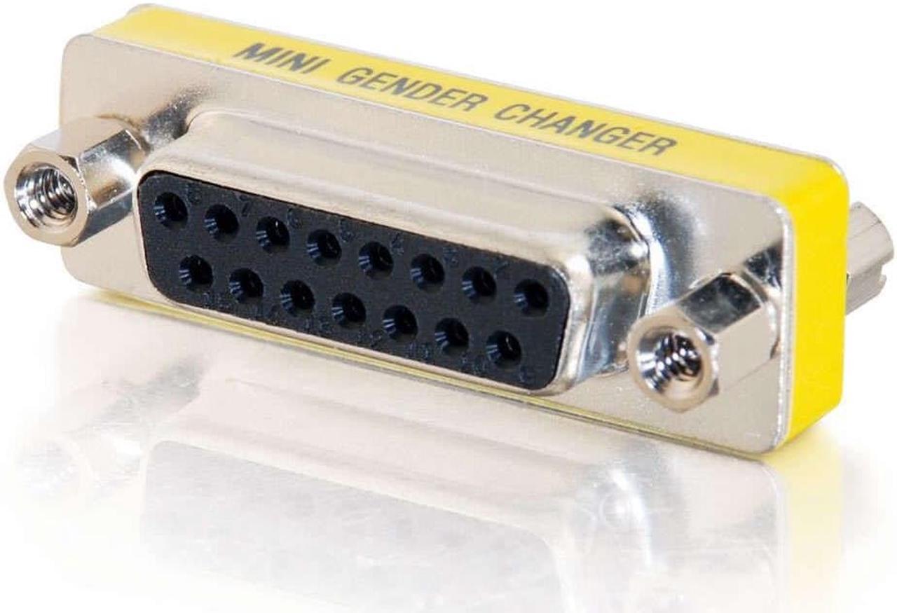 DB15 F/F Mini Gender Changer (Coupler)