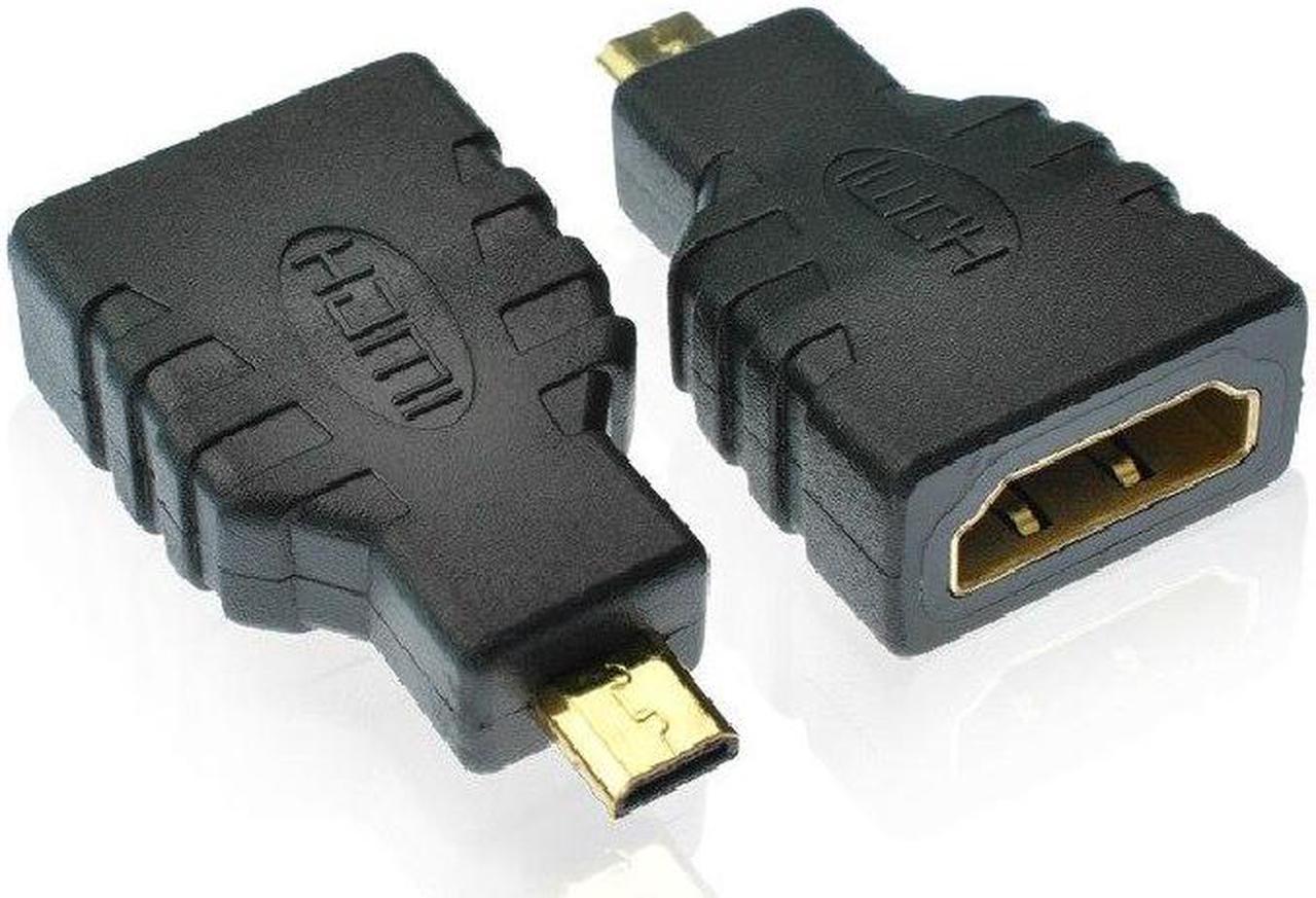 Micro D HDMI Male to HDMI Female Adapter Convertor