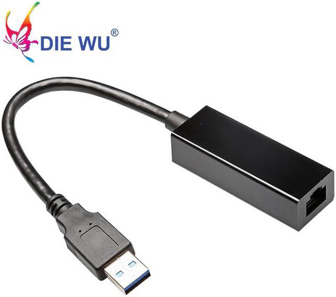 external USB3.0 to RJ45 network adapter 10/100/1000Mbps Chip Realtek 8253 for PC Laptop Win 7/8/10