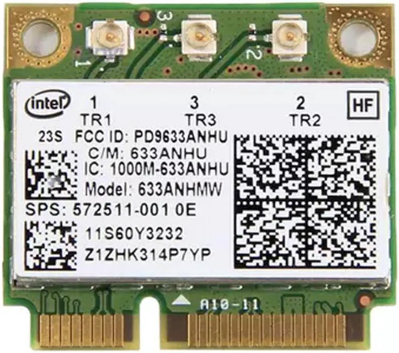 Main image of Thinkpad T410 T420 X230 T430 T530 WiFi Card Intel Ultimate-N 6300 FRU 60Y3233
