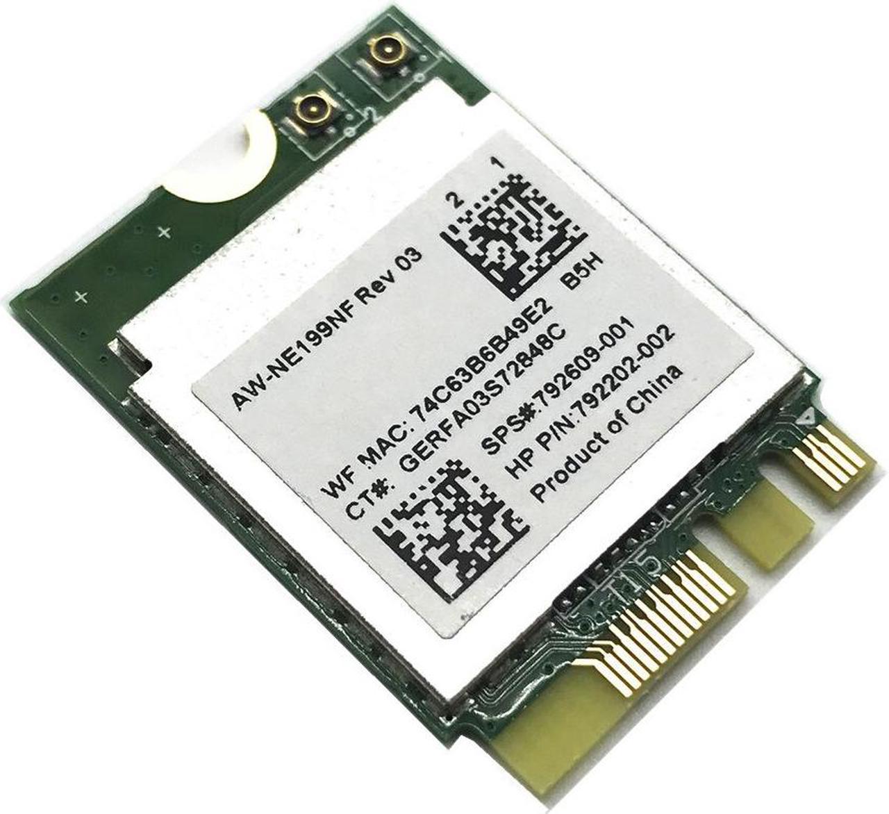 RTL8188EE 2.4 GHz 802.11n NGFF Wireless WIFI Card 792202-002/ 792609-001 Network Card for HP Windows XP WIN 7 WIN 8 Laptops