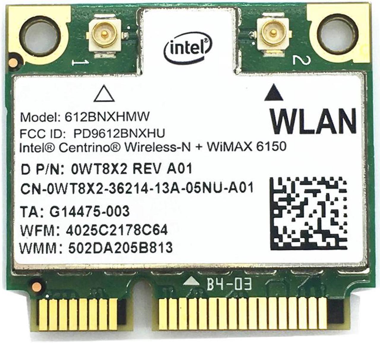 For Centrino Intel 6150 612BNXHMW Wireless 300Mbps 802.11 b/g/n Half MINI PCI-E WLAN Wifi Network Card