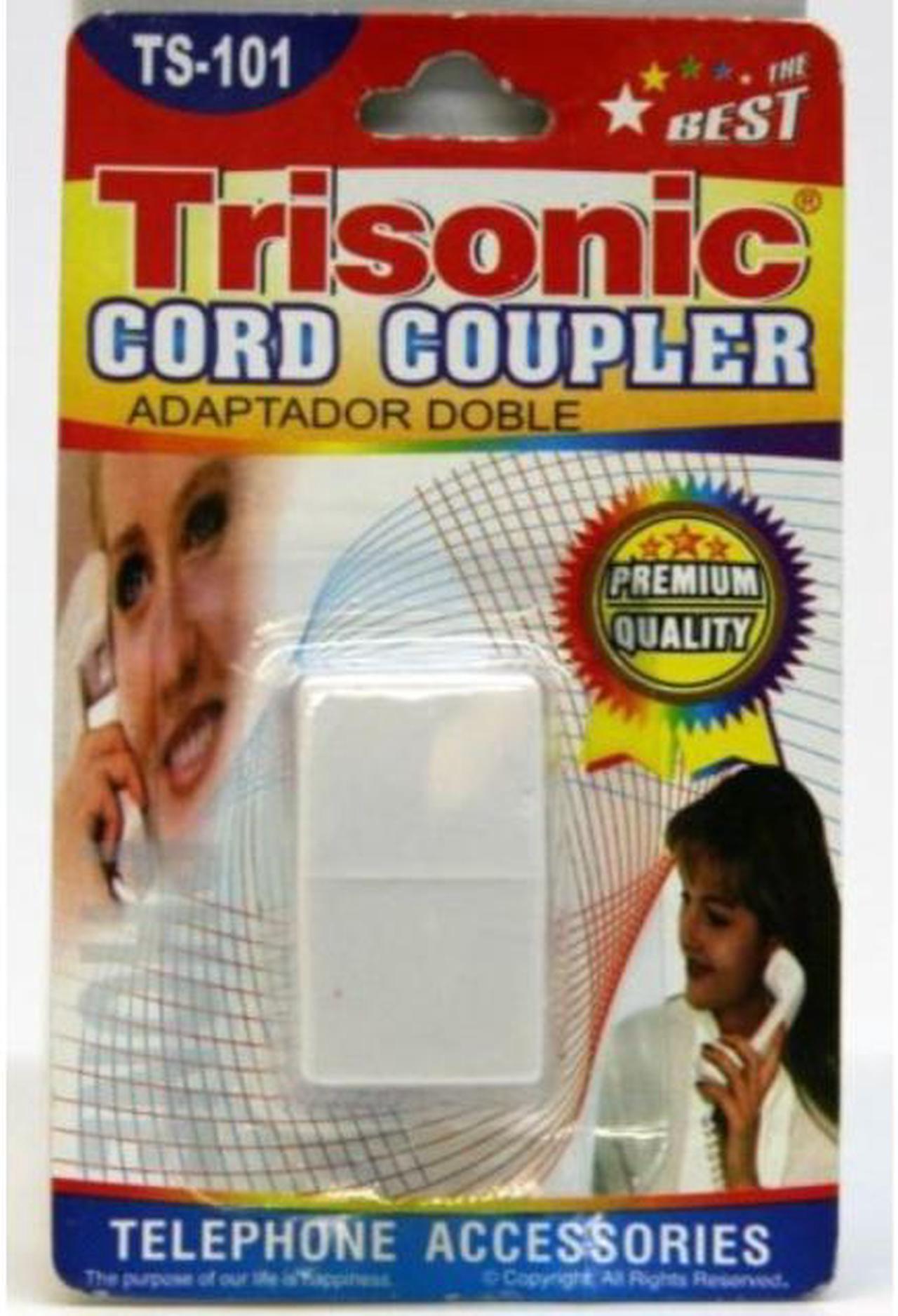 Trisonic Telephone Cord Coupler TS-101