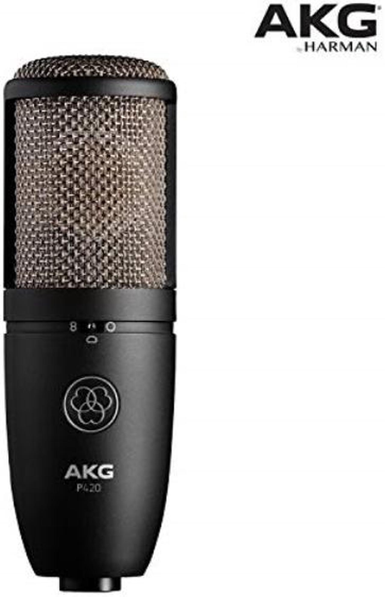 Alt view image 9 of 9 - AKG Perception 420 Multi-Pattern Studio Mic Condenser Microphone NEW