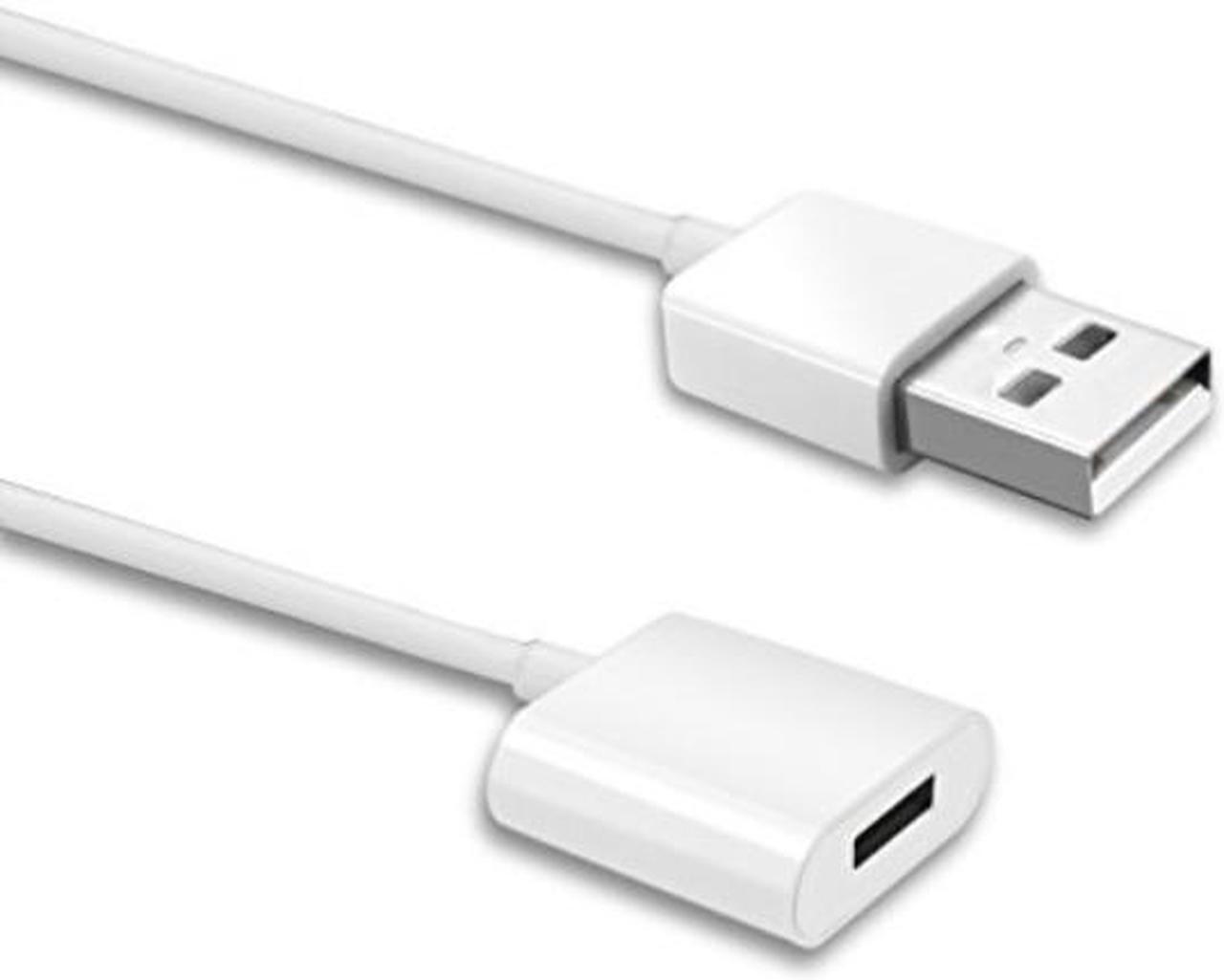 Alt view image 2 of 2 - techmatte charging adapter cable for apple pencil male to female flexible connector 5 feet