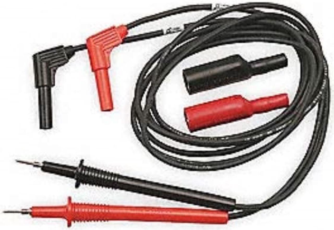 Alt view image 4 of 4 - SIMPSON ELECTRIC 00043 Test Lead,Black/Red,PR