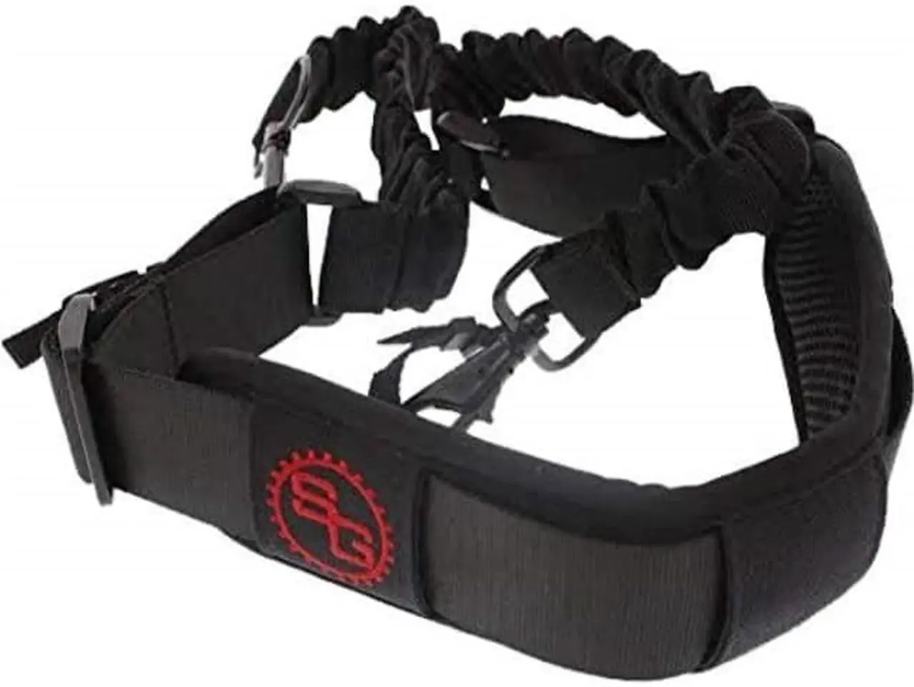 Alt view image 8 of 8 - StatGear BOOMR-RED Boomr Bungee Camera Strap, Red Logo Version (for all Cameras Canon Nikon Sony Olympus Pentax)