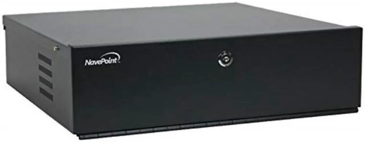 Alt view image 6 of 6 - NavePoint 9U Wall Mount Rack Enclosure Server Cabinet 16.5" Deep, Switch-Depth Perforated Door Lock