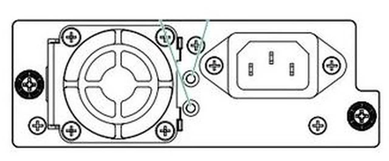 Alt view image 6 of 11 - HPE MSL3040 Upgrade Power Supply Kit