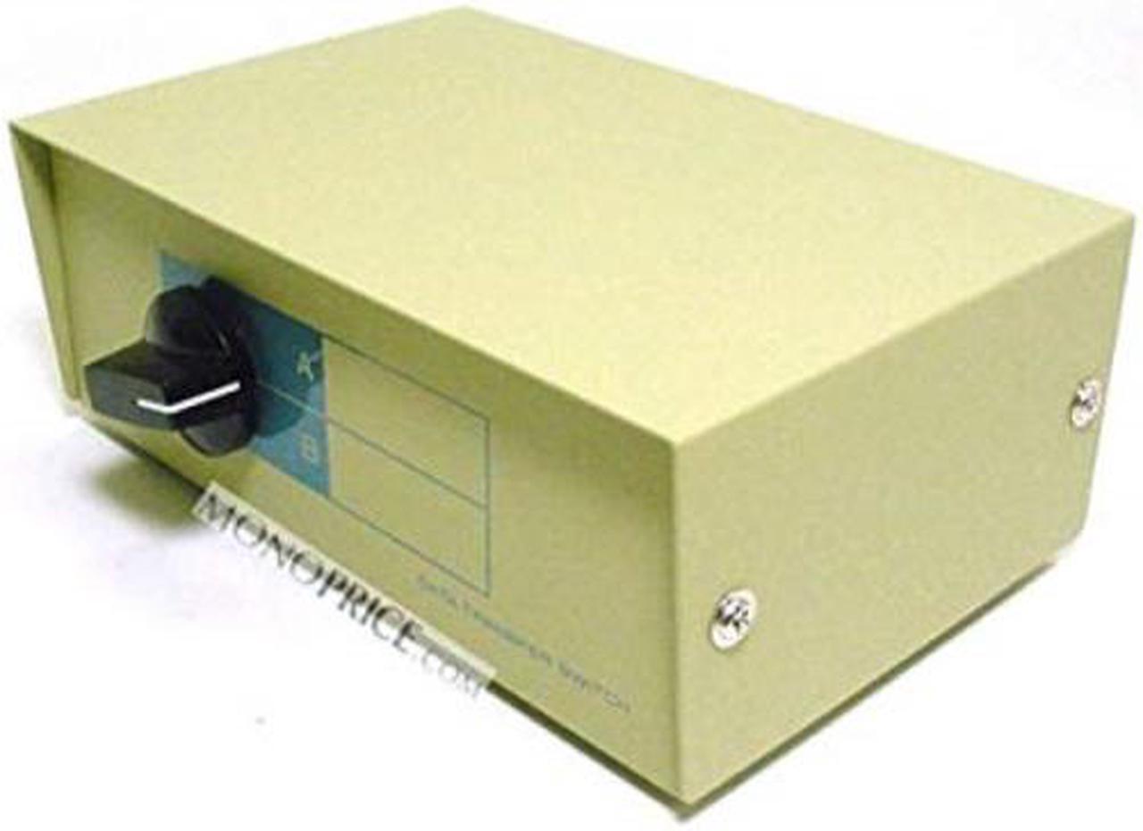 Alt view image 6 of 8 - Monoprice 2x1 RJ45 8P8C Manual Data Switch Box