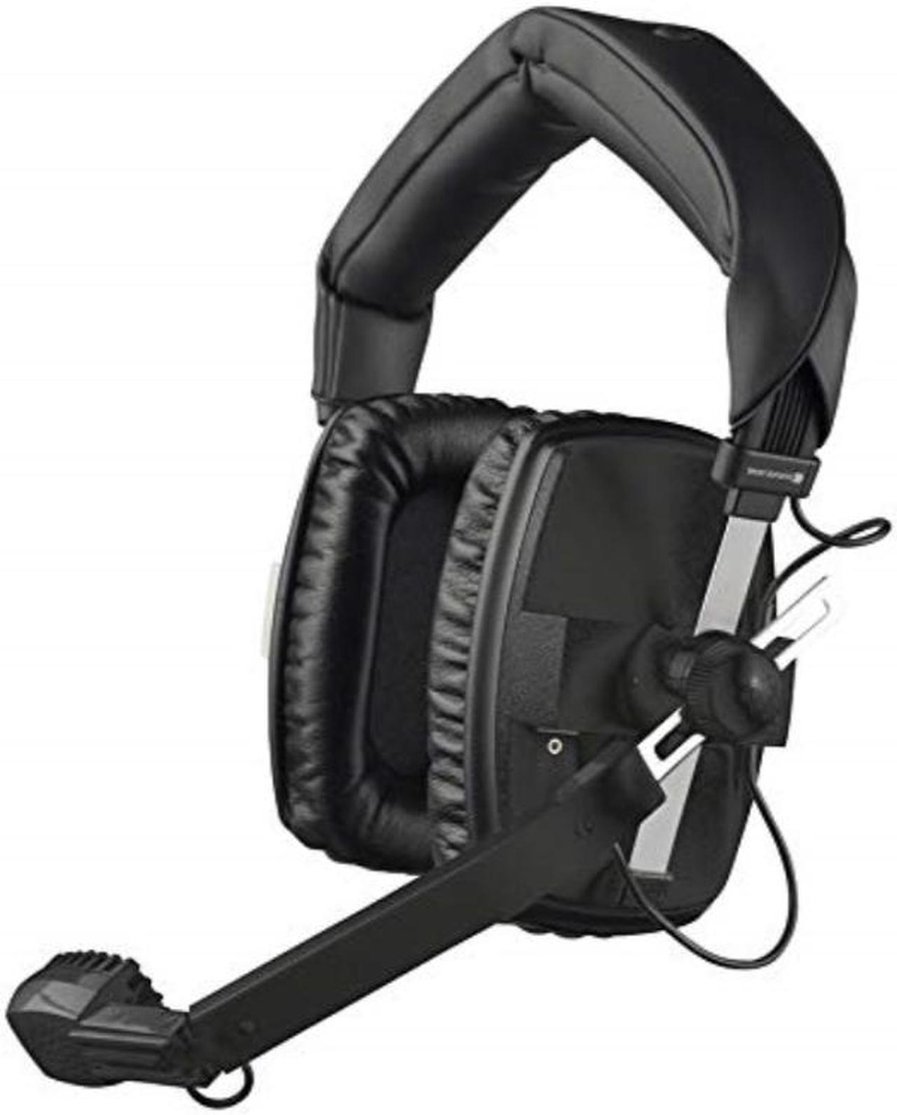 Alt view image 2 of 2 - beyerdynamic dt10920050black closed headset with dynamic hypercardioid microphone, 50 ohms, black