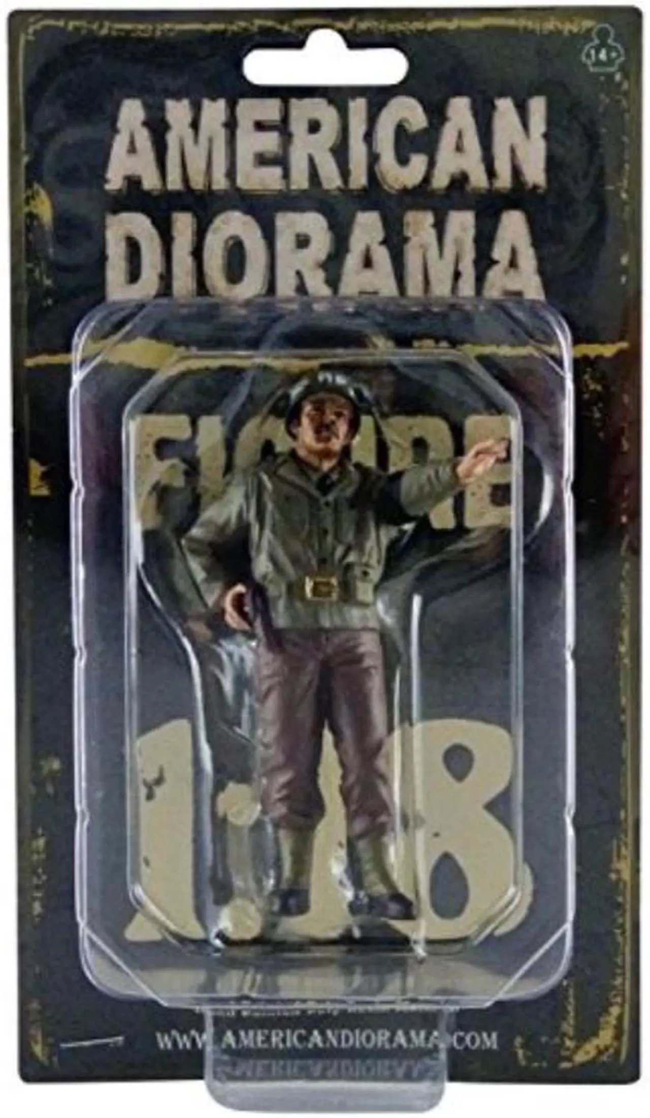 Main image of WWII Military Police Figure II For 1:18 Scale Models by American Diorama