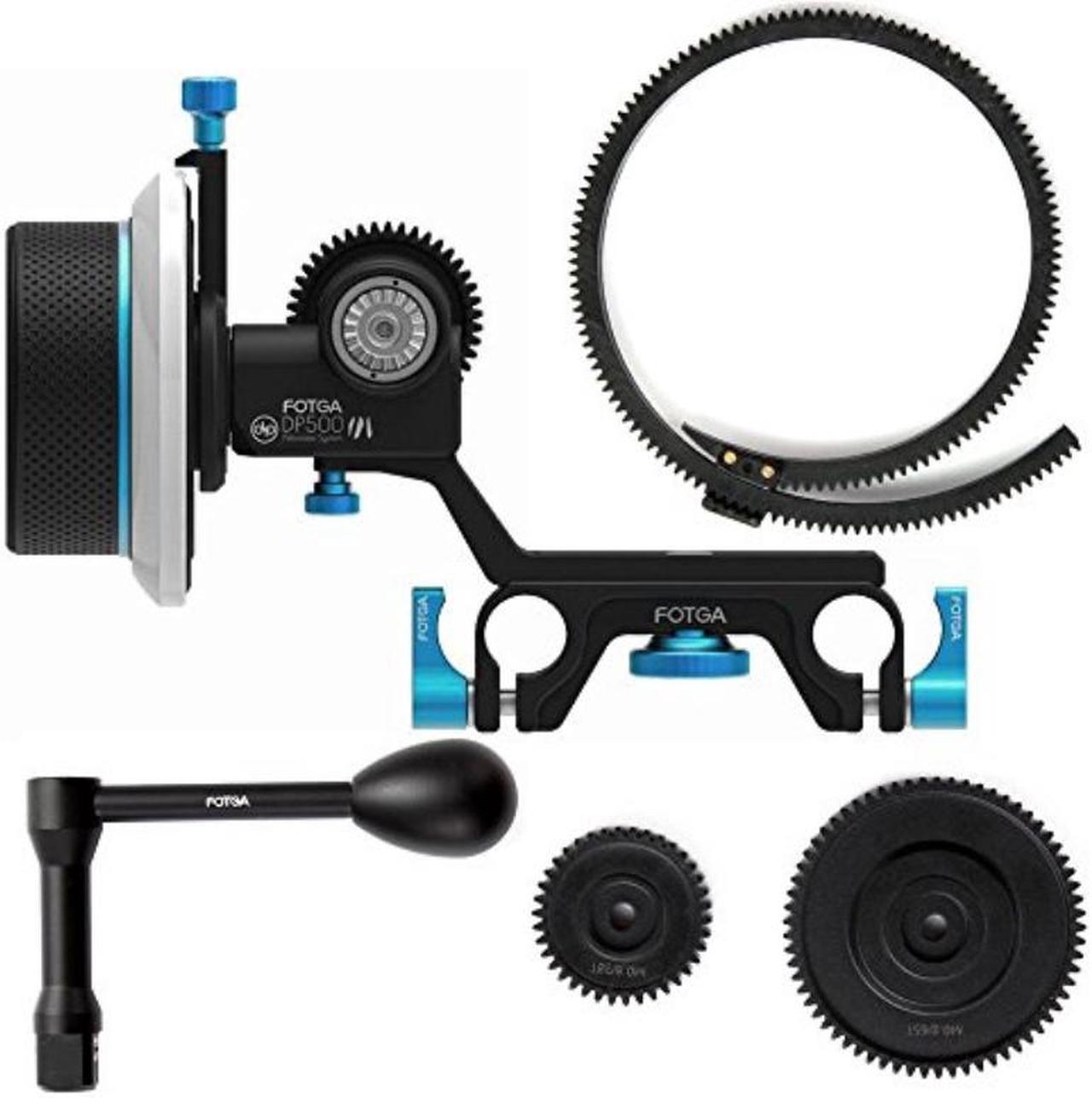 Alt view image 2 of 2 - Fotga Upgraded DP500 Mark III Dampen Follow Focus for 15mm Rods Rig Fit for All DSLR Video Cameras Blackmagic BMCC BMPCC 5DIII 5DIV Sony A7R A7S A7SII A7III A7SIII A9 GH3 GH4 GH5 GH5s D500