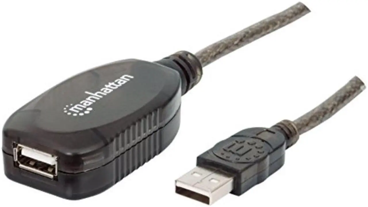 Alt view image 7 of 7 - MANHATTAN 151573 Hi-Speed USB Active Extension Cable