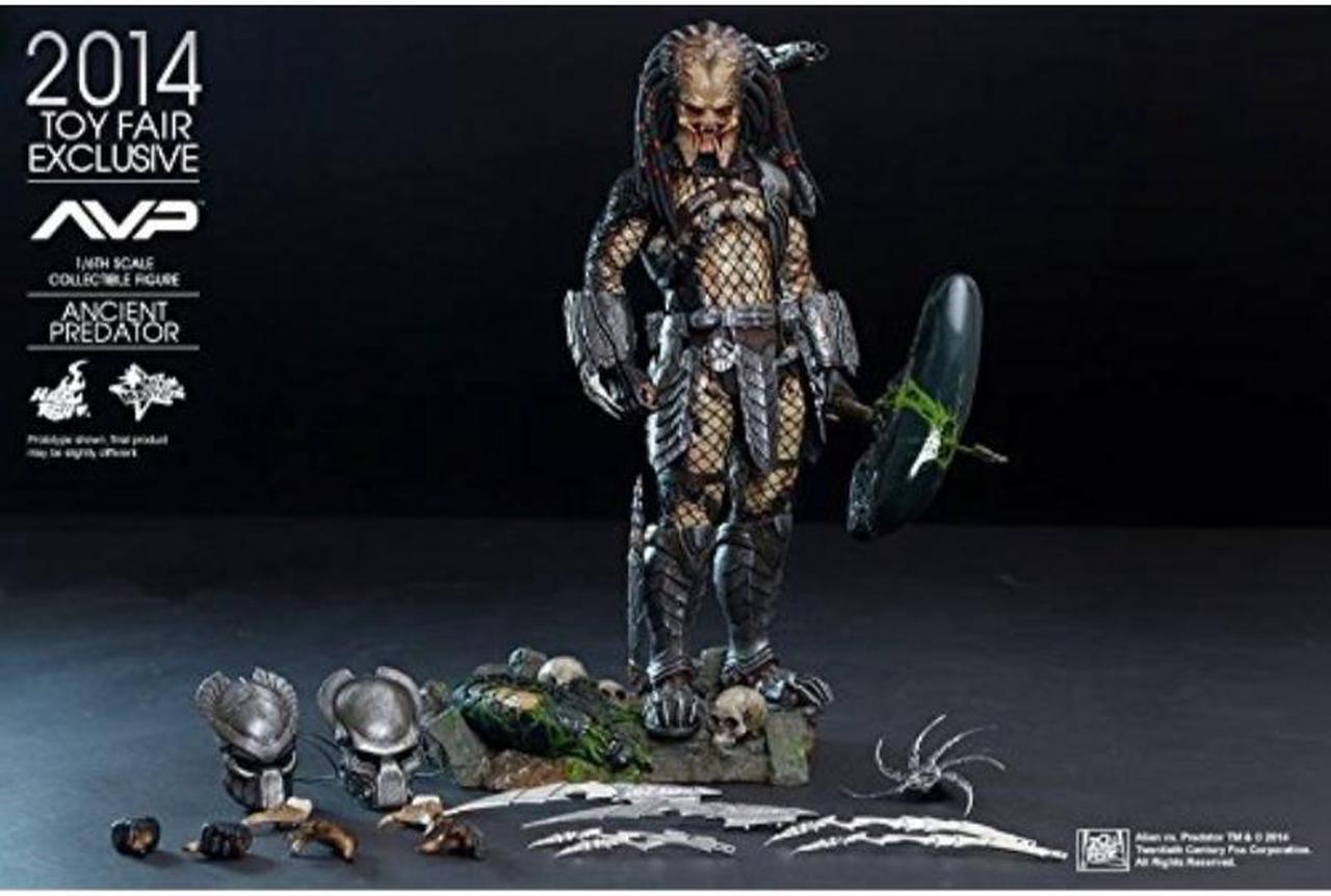 Alien Vs. Predator Hot Toys Exclusive Movie Masterpiece 1/6 Scale collectible Figure Ancient Predator