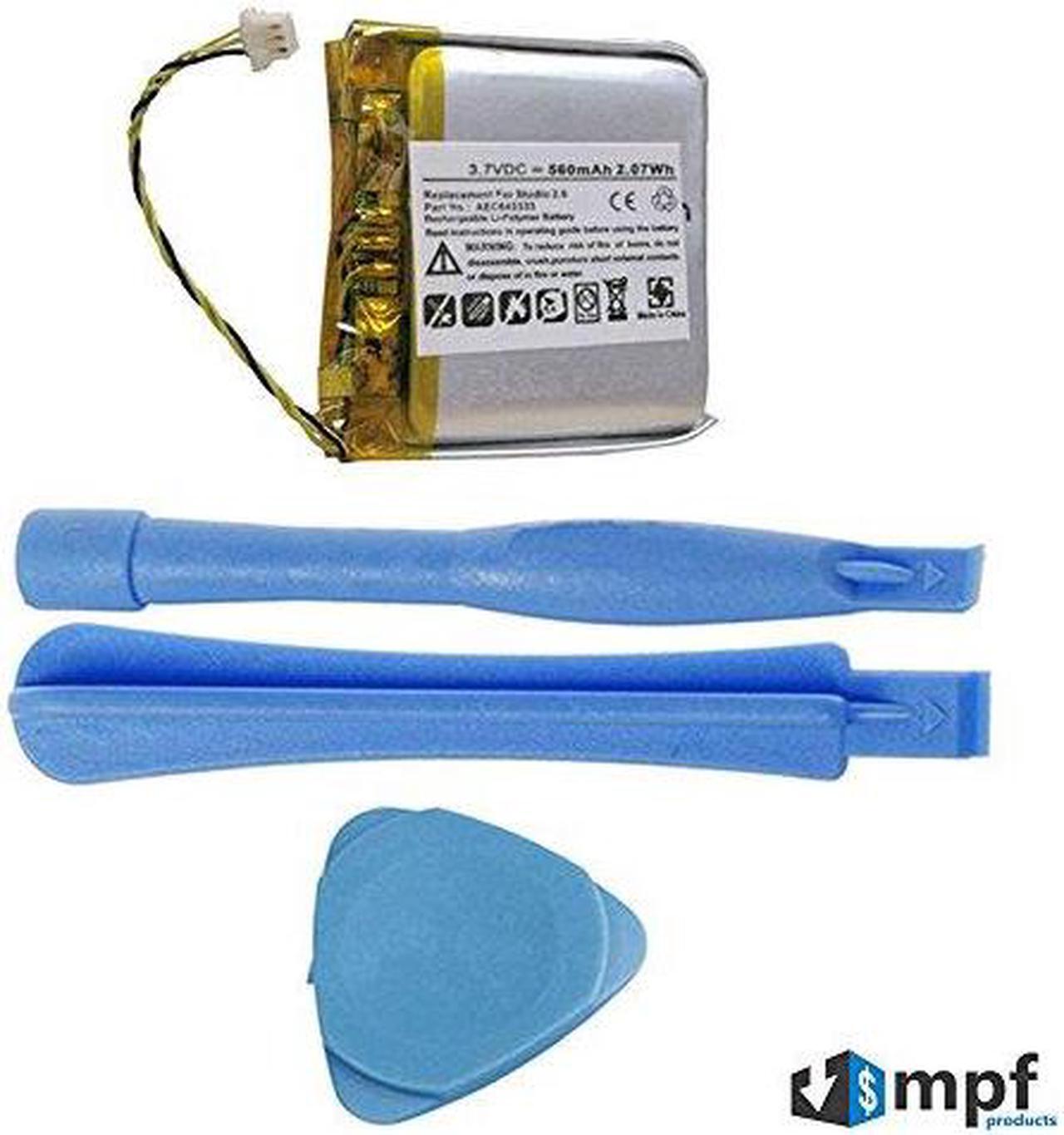 Alt view image 3 of 4 - 560mAh AEC64333 Battery Replacement for Beats by Dr. Dre Studio 2.0 Headphones