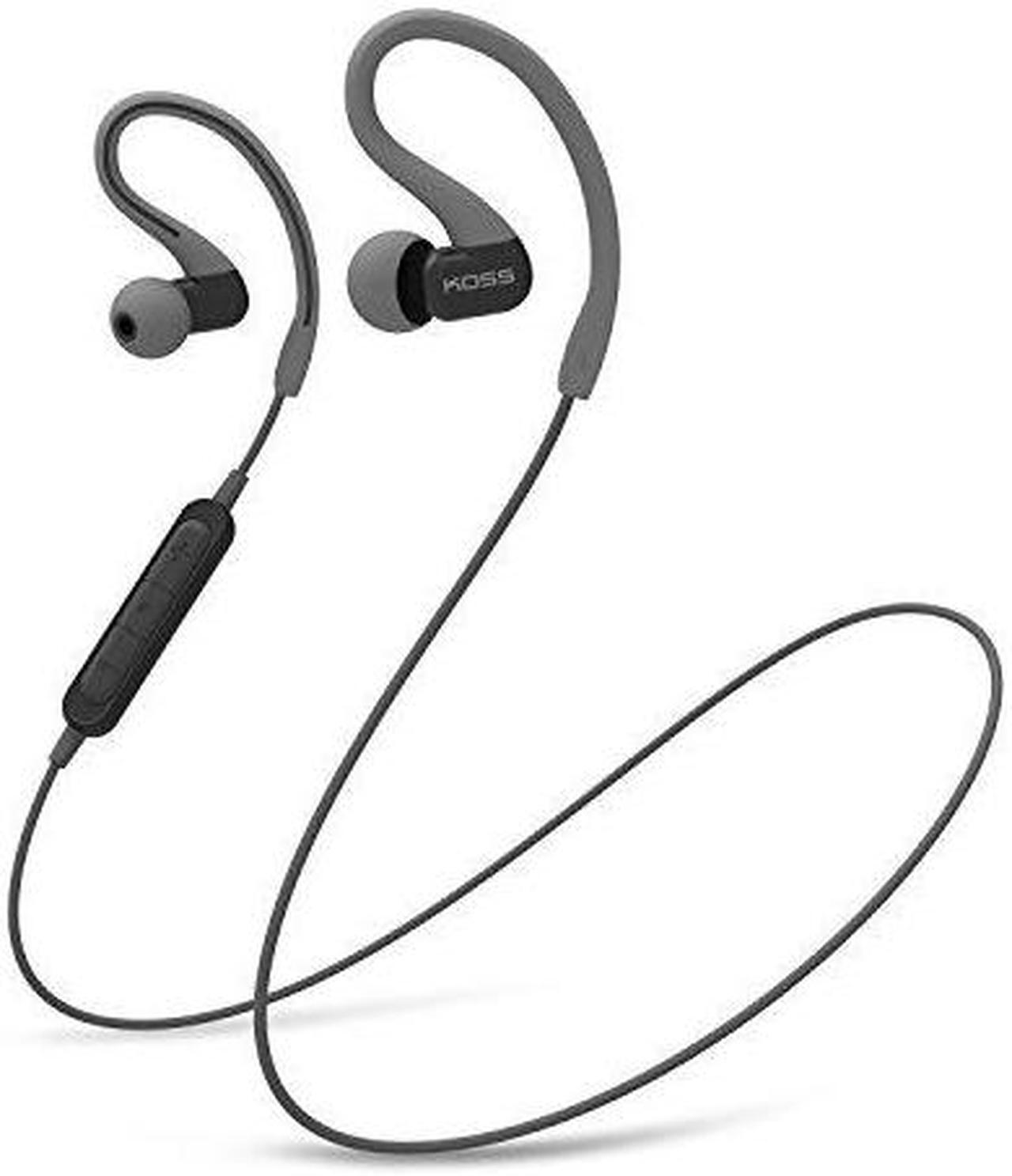 Alt view image 2 of 6 - koss bt232i wireless bluetooth fitclips | inline microphone & remote | black | 6+ hour battery life | lightweight | sweat resistant