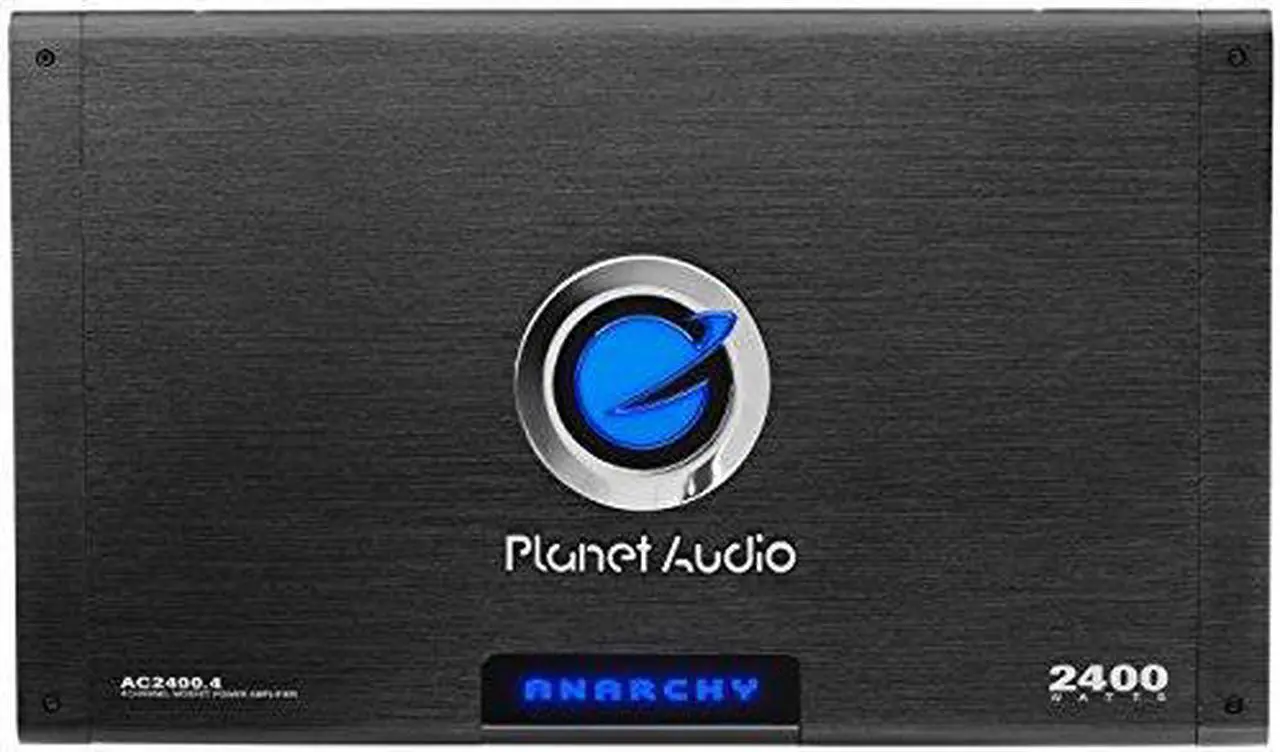 Alt view image 8 of 8 - Planet Audio AC2400.4 4 Channel Car Amplifier - 2400 Watts, Full Range, Class A/B, 2-4 Ohm Stable, Mosfet Power Supply, Bridgeable