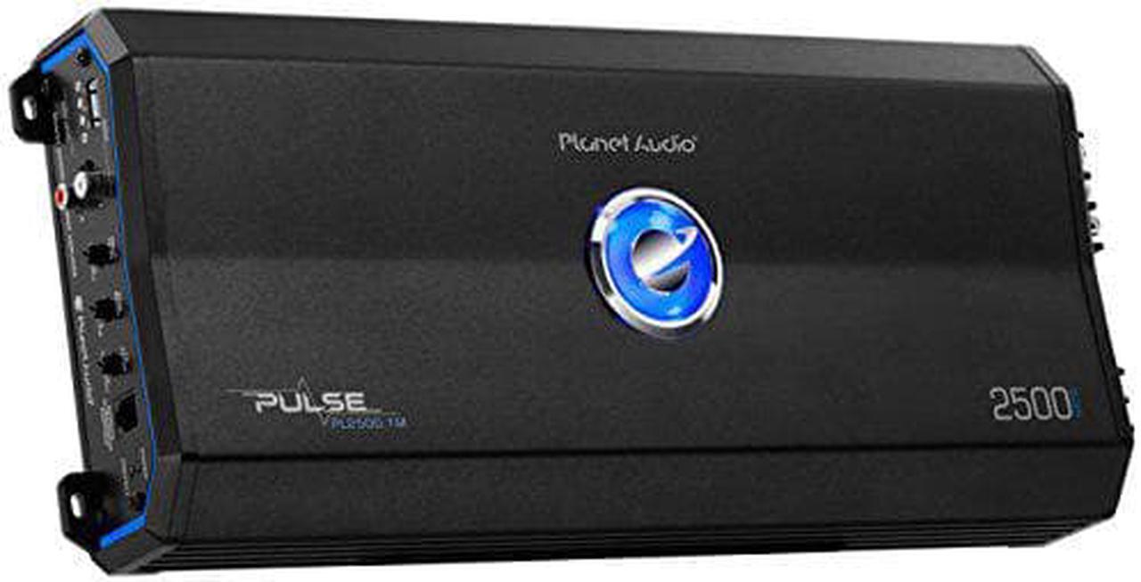 Alt view image 8 of 9 - Planet Audio PL2500.1M 2500W Class A/B Mono MOSFET Power Car Amplifier w/ Remote