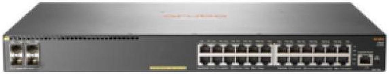 Hewlett Packard Enterprise Aruba 2540 24G PoE+ 4SFP+ Managed L2 Gigabit Ethernet (10/100/1000) Grey 1U Power over Ethernet (PoE)