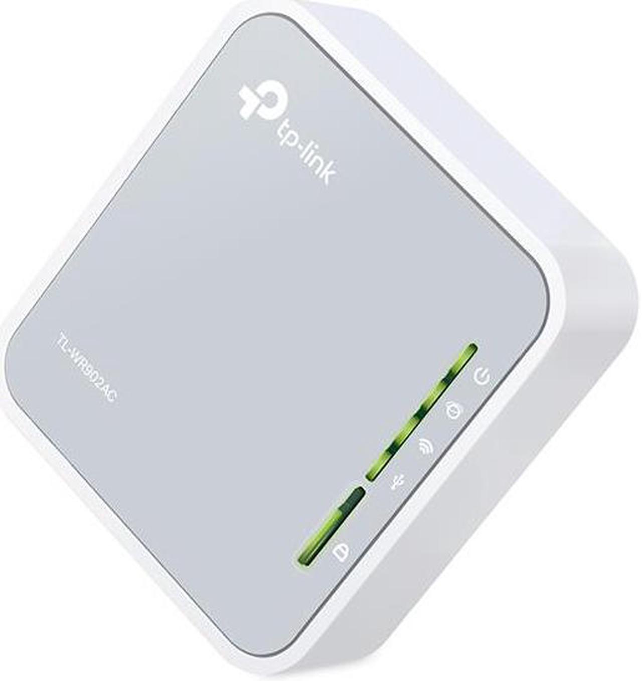 TP-LINK TL-WR902AC wireless router Dual-band (2.4 GHz / 5 GHz) Fast Ethernet 3G