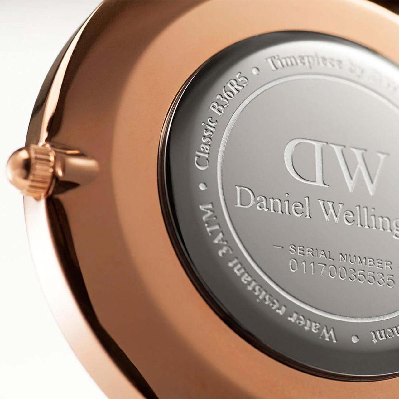 Alt view image 6 of 9 - Daniel Wellington Men's Warwick White Nylon Quartz Watch
