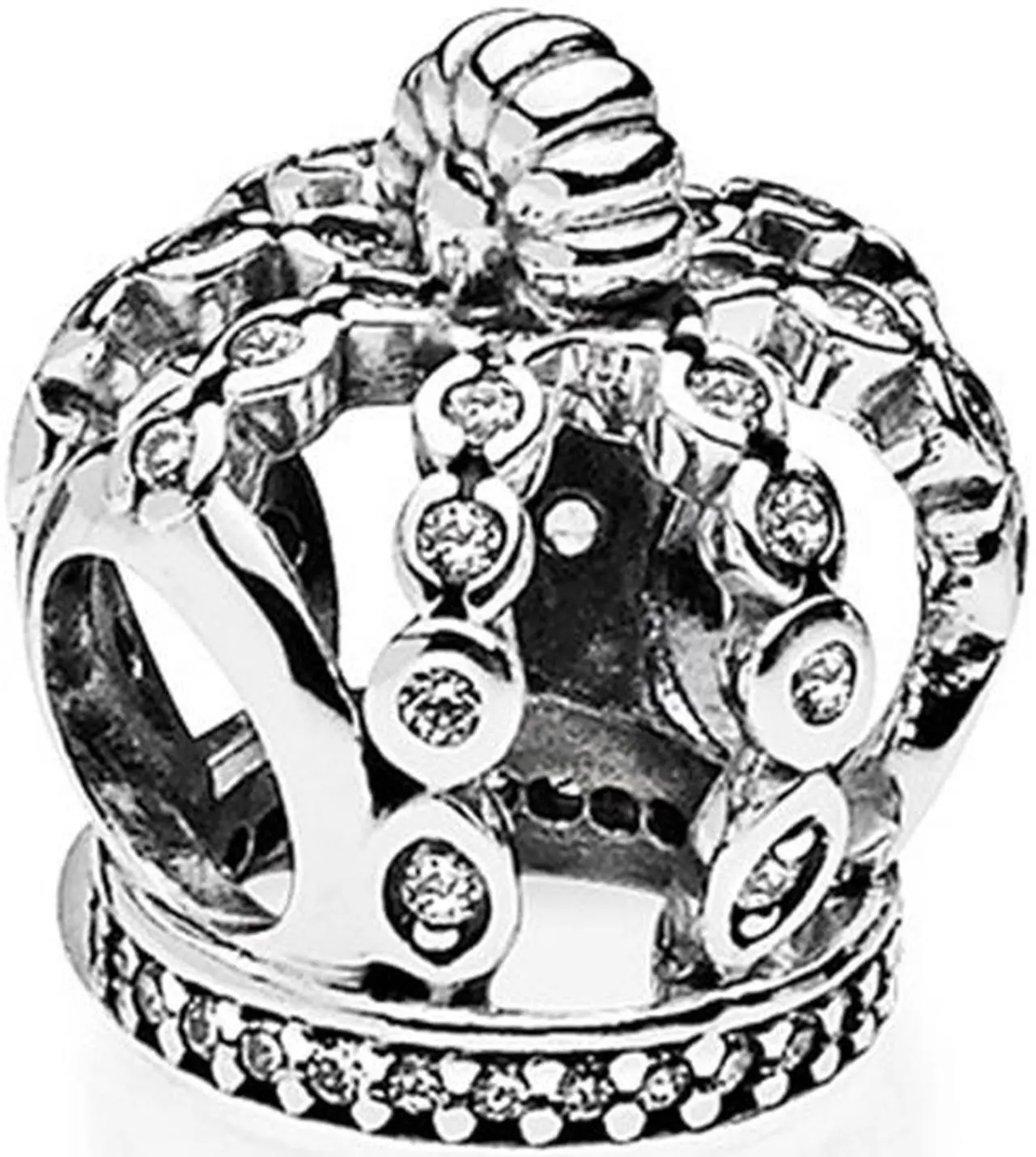 Alt view image 4 of 6 - Pandora Fairytale Crown Charm - 792058CZ - OEM