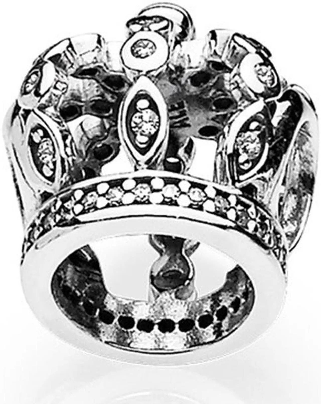 Alt view image 5 of 6 - Pandora Fairytale Crown Charm - 792058CZ - OEM