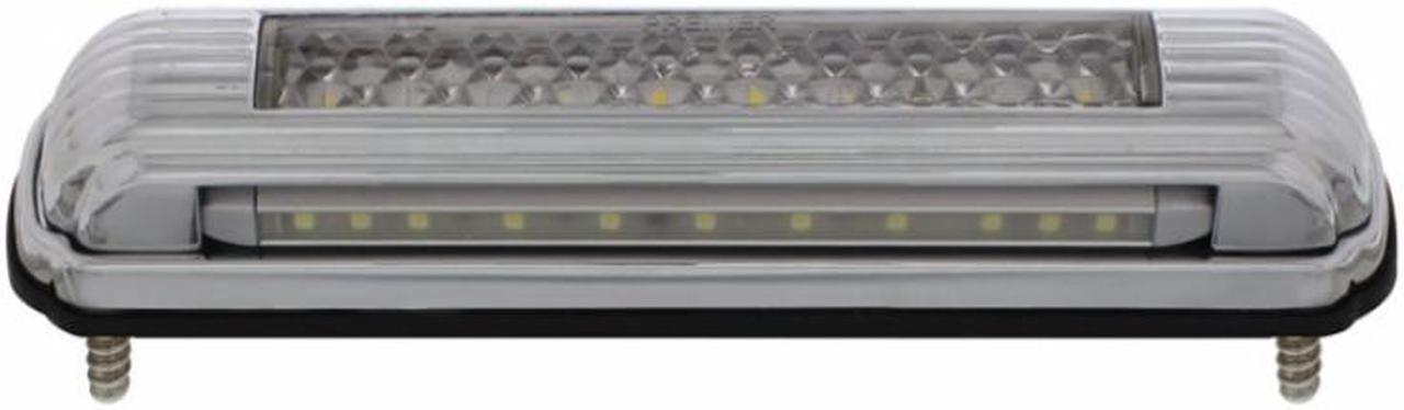 Alt view image 2 of 4 - 11 LED Chrome License Plate Light w/ Back-Up Light - White LED
