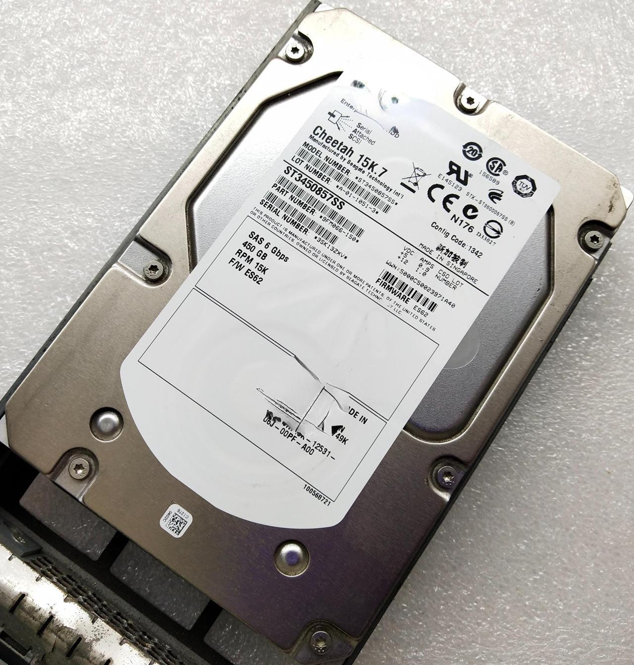 Main image of For Dell 450G 6Gb 15K 3.5-inch SAS server hard disk FM501 R749K H995N