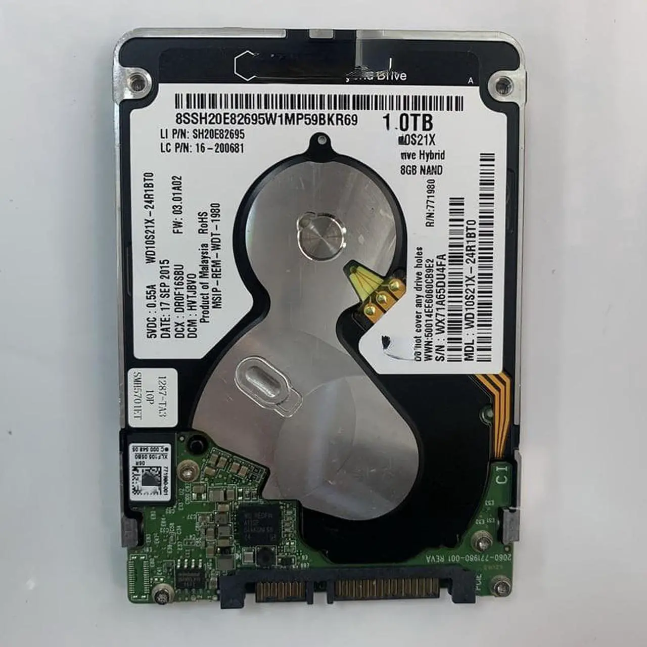 Main image of For PMR vertical 2.5 inch WD SSHD enterprise black disk 1T notebook hard disk