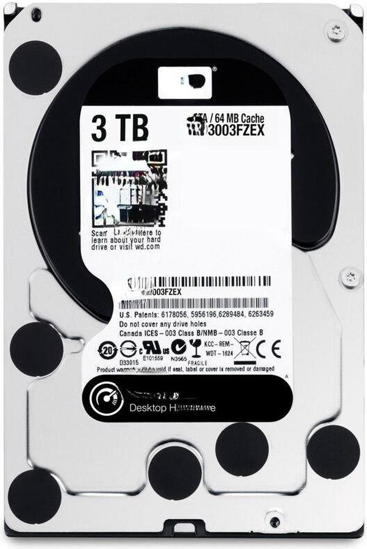 Main image of CMR/PMR WD3003FZEX Western Data 3.5-inch 3T desktop computer enterprise black disk